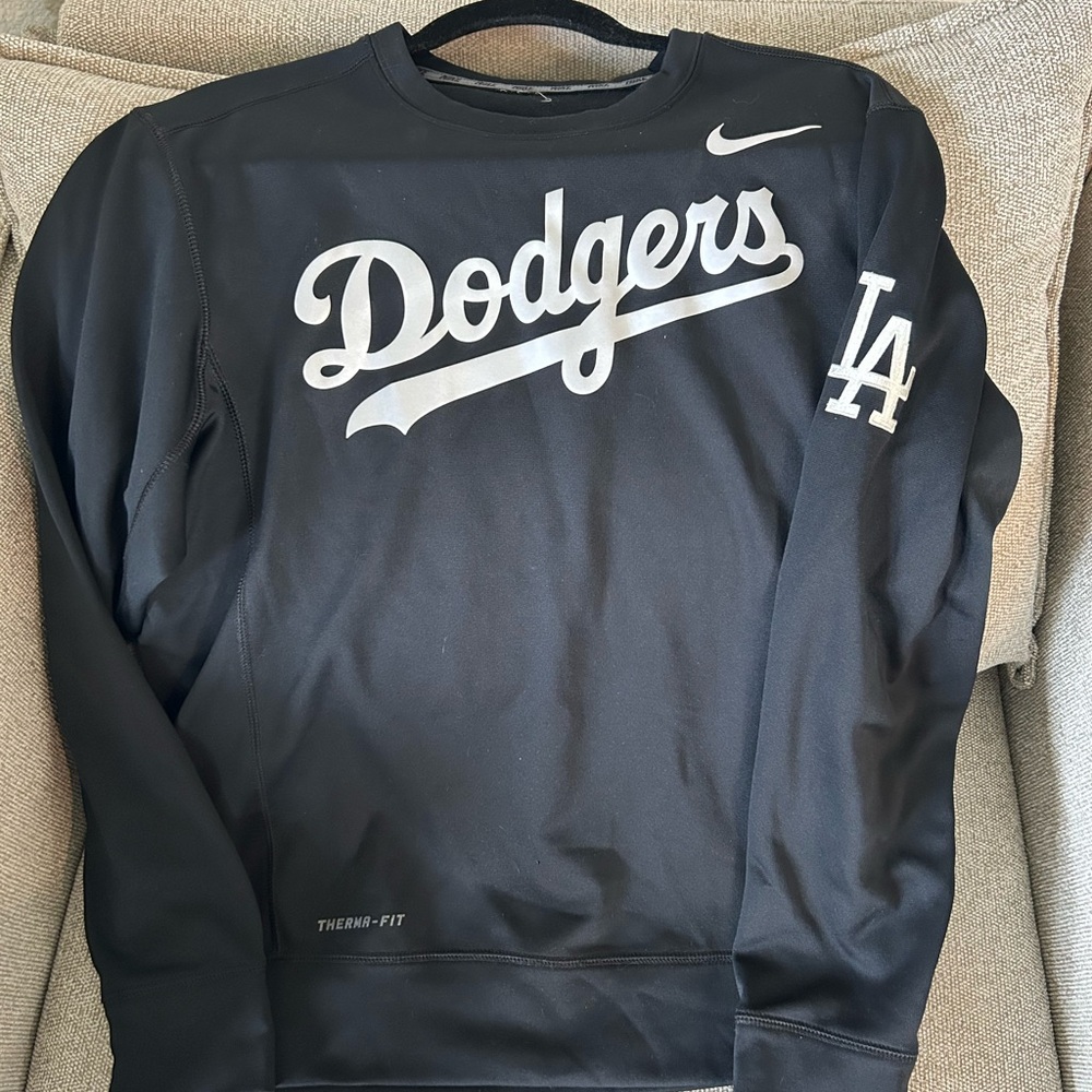Nike Dodgers Black Sweatshirt